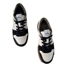 FENDI Leather low trainers