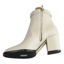 SERGIO ROSSI Leather ankle boots
