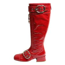 MIU MIU Patent leather boots