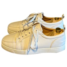 CHRISTIAN LOUBOUTIN Leather low trainers