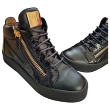 GIUSEPPE ZANOTTI Coby leather trainers