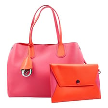DIOR Open Bar leather tote