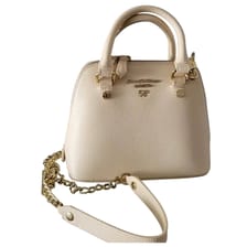 Leather handbag Samantha Thavasa