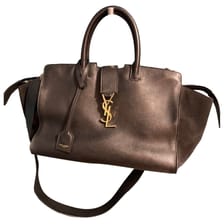 Monogram Downtown Cabas leather handbag Saint Laurent