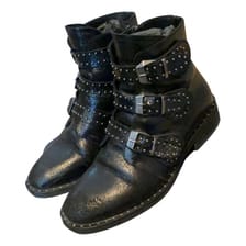 Leather ankle boots Semerdjiane