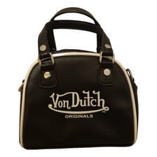 Leather handbag VON DUTCH