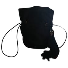 Silk handbag Lancel