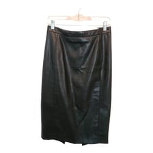 Vegan leather mid-length skirt Stella McCartney