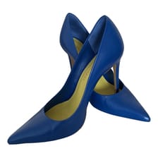 Leather heels Aldo Castagna