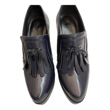 Leather flats Jeannot