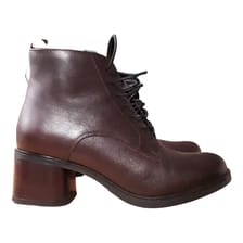 Leather ankle boots ANDRÉ
