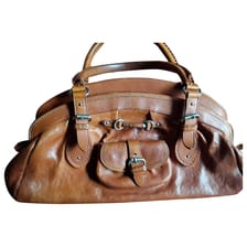 Détective leather handbag Dior