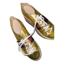 Peggy leather trainers Gucci