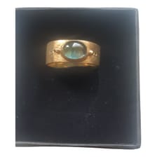 Silver gilt ring Emmanuelle Zysman