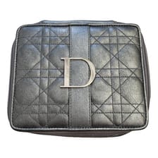 Leather bag & pencil case Baby Dior