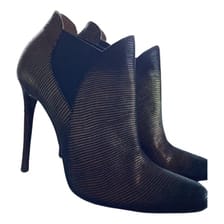 Leather ankle boots MALLONI