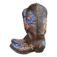 Leather cowboy boots Old Gringo