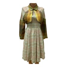 Linen mid-length dress Rodarte