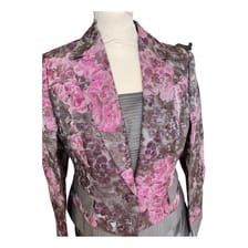 Silk suit jacket Maria Coca