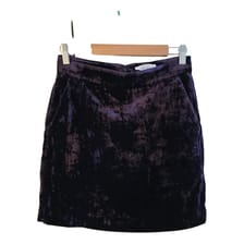 Velvet mini skirt & Other Stories