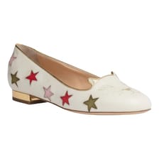 Leather flats Charlotte Olympia
