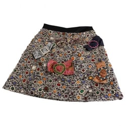 Silk Mid-length Skirt
