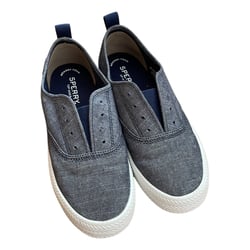 Blue Cloth Trainers