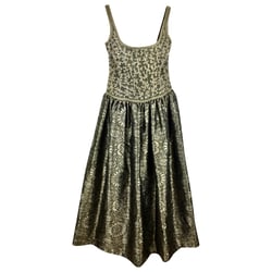 Metallic Glitter Maxi Dress