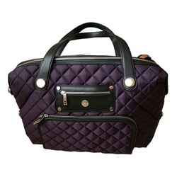 Purple Cloth Travel Bag