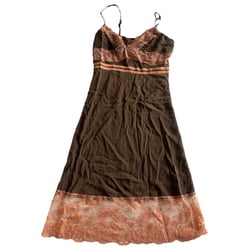 Brown Mid-length Dress