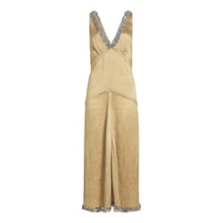 Gold Mid-length Dress