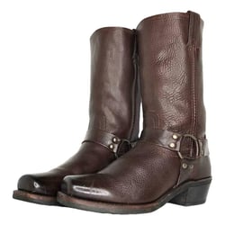 Brown Leather Western Boots