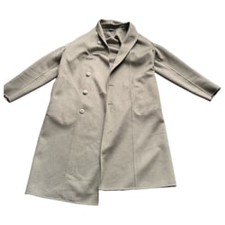 Khaki Cashmere Coat
