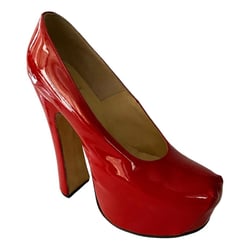 Red Patent Leather Heels