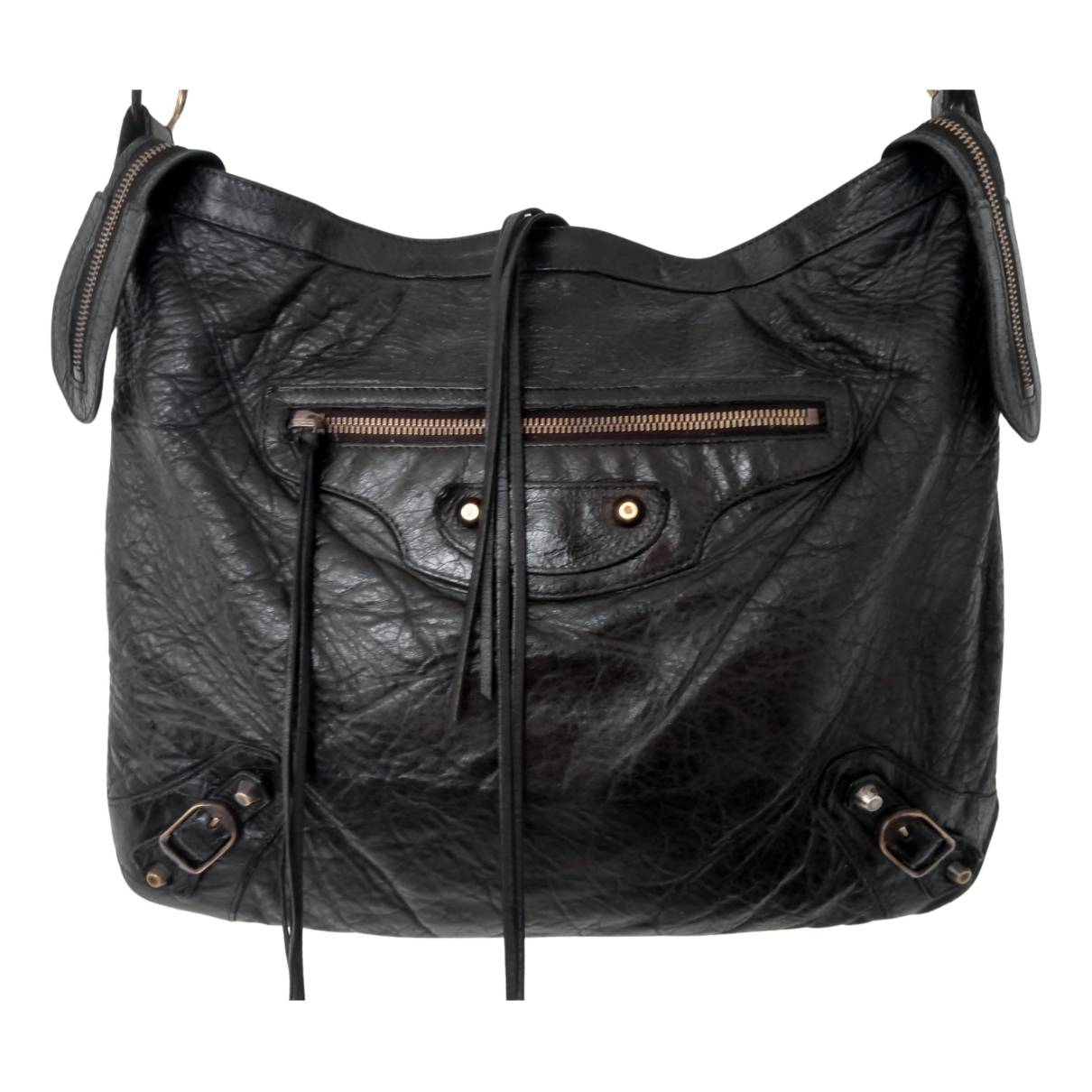 Leather crossbody bag Balenciaga - Vintage