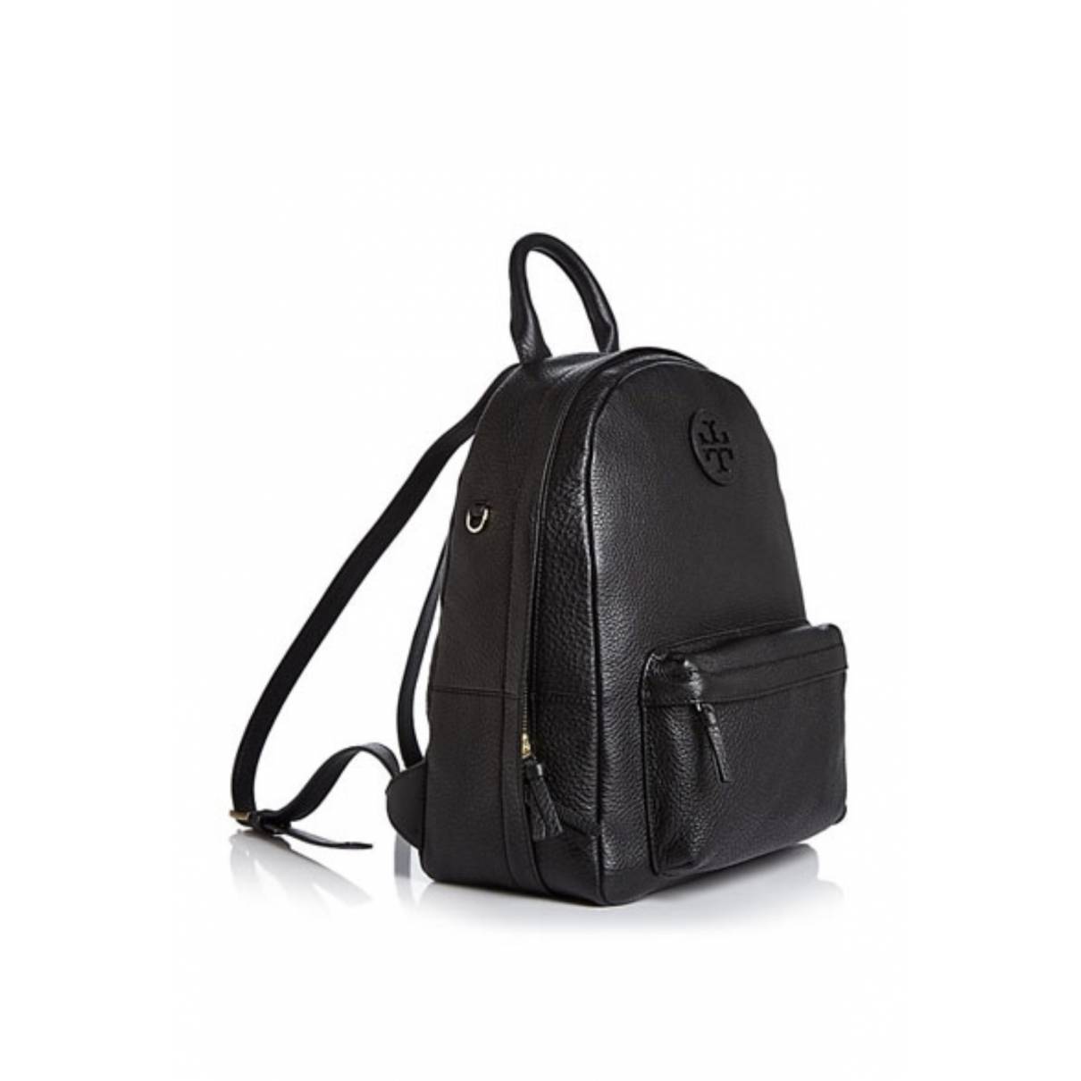 Leather backpack Tory Burch Black in Leather - 21259275