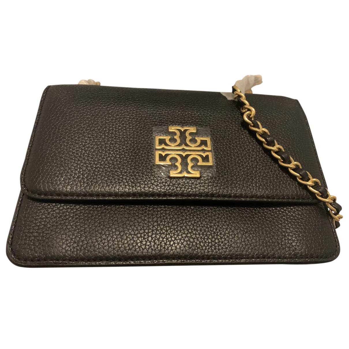 Leather crossbody bag Tory Burch Black in Leather - 26833464