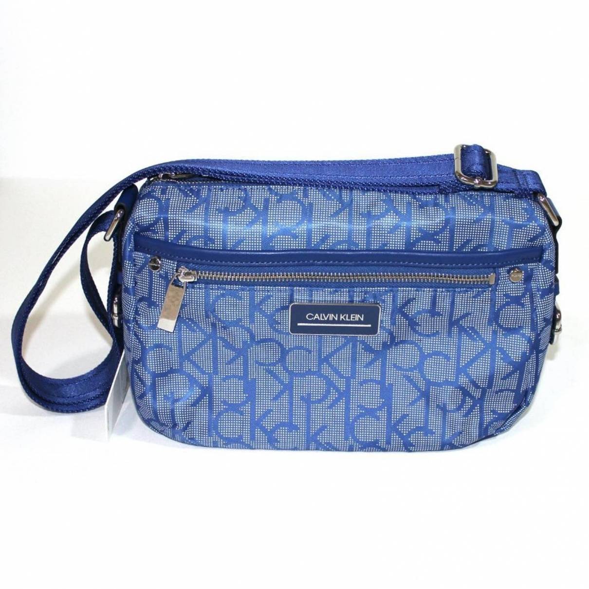 Crossbody bag Calvin Klein Blue in Synthetic - 27311166