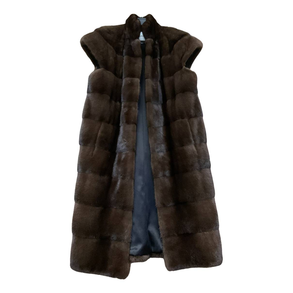 Mink coat Saga Furs Brown size L International in Mink - 29538269