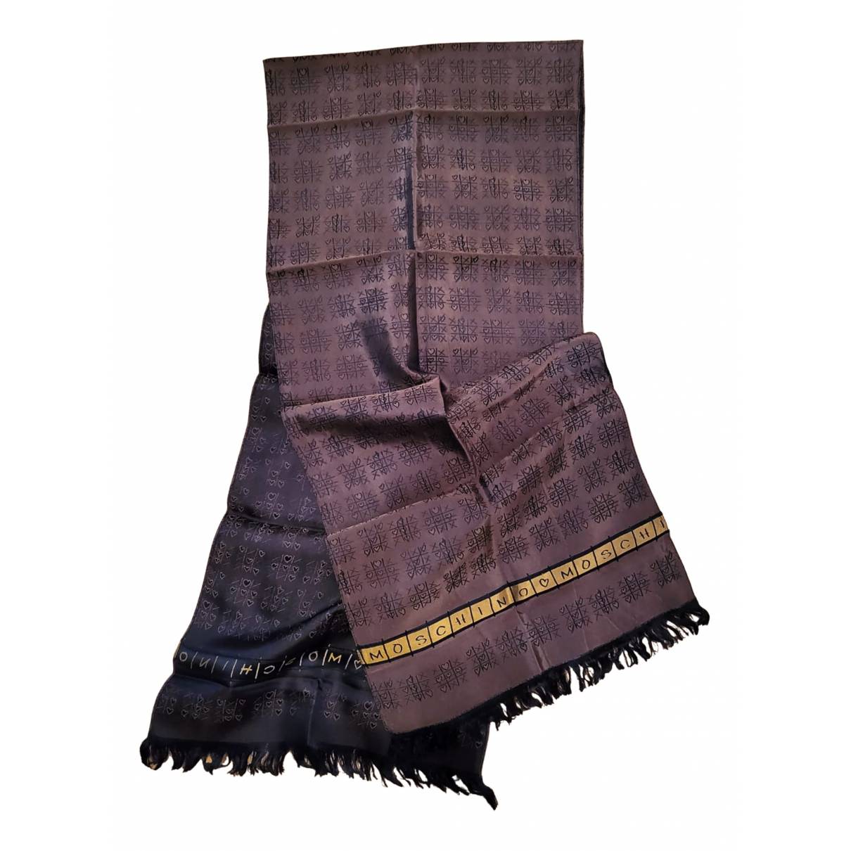 Silk scarf Moschino
