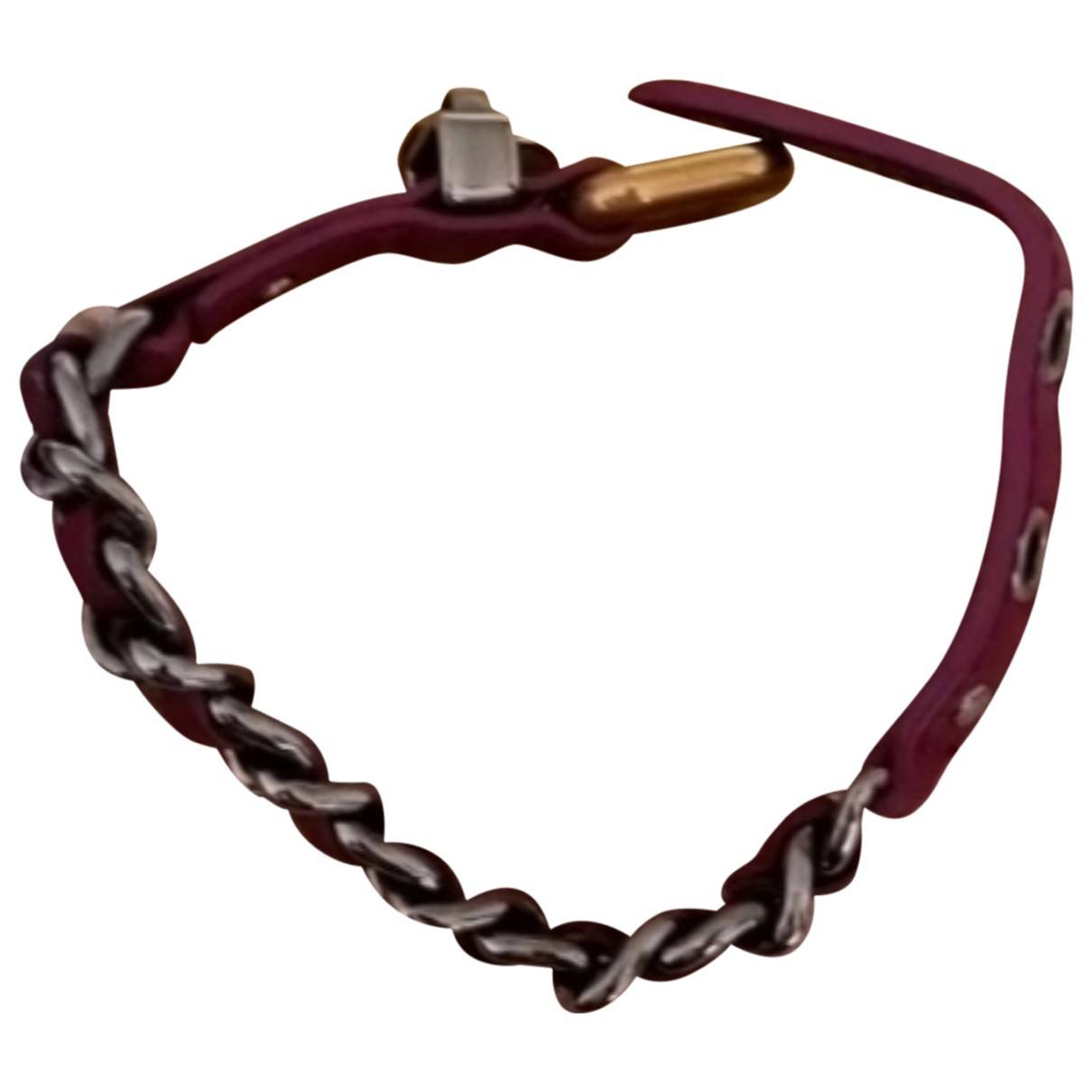 Leather bracelet Miu Miu