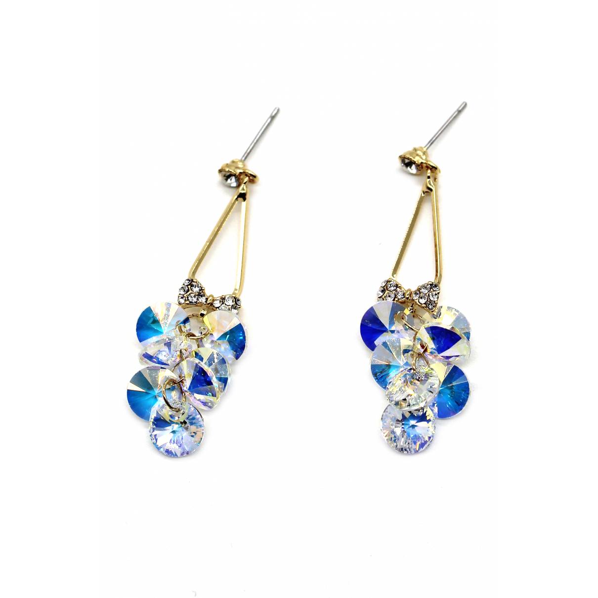 Crystal earrings Ocean fashion