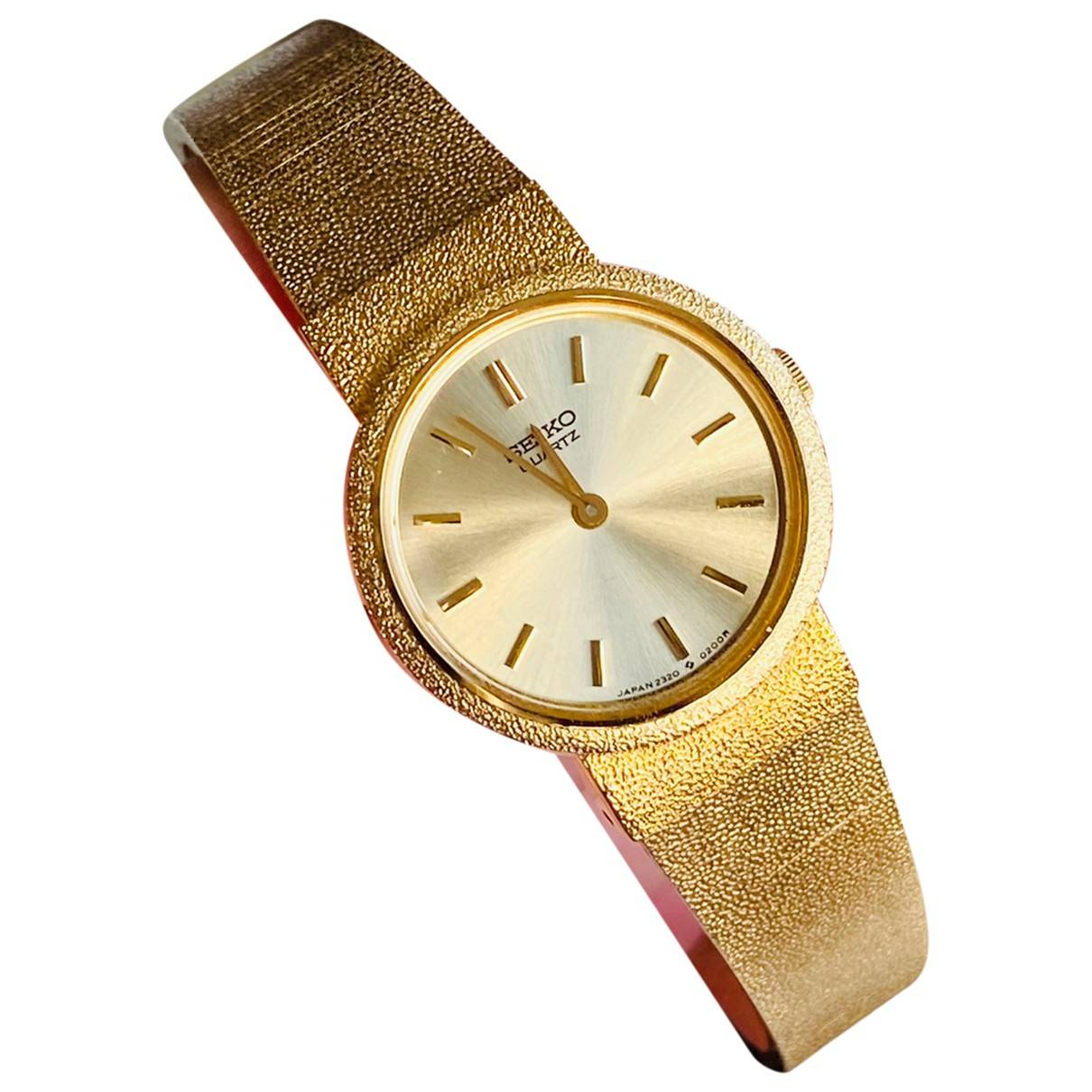 Watch SEIKO Gold in Gold plated - 26431370