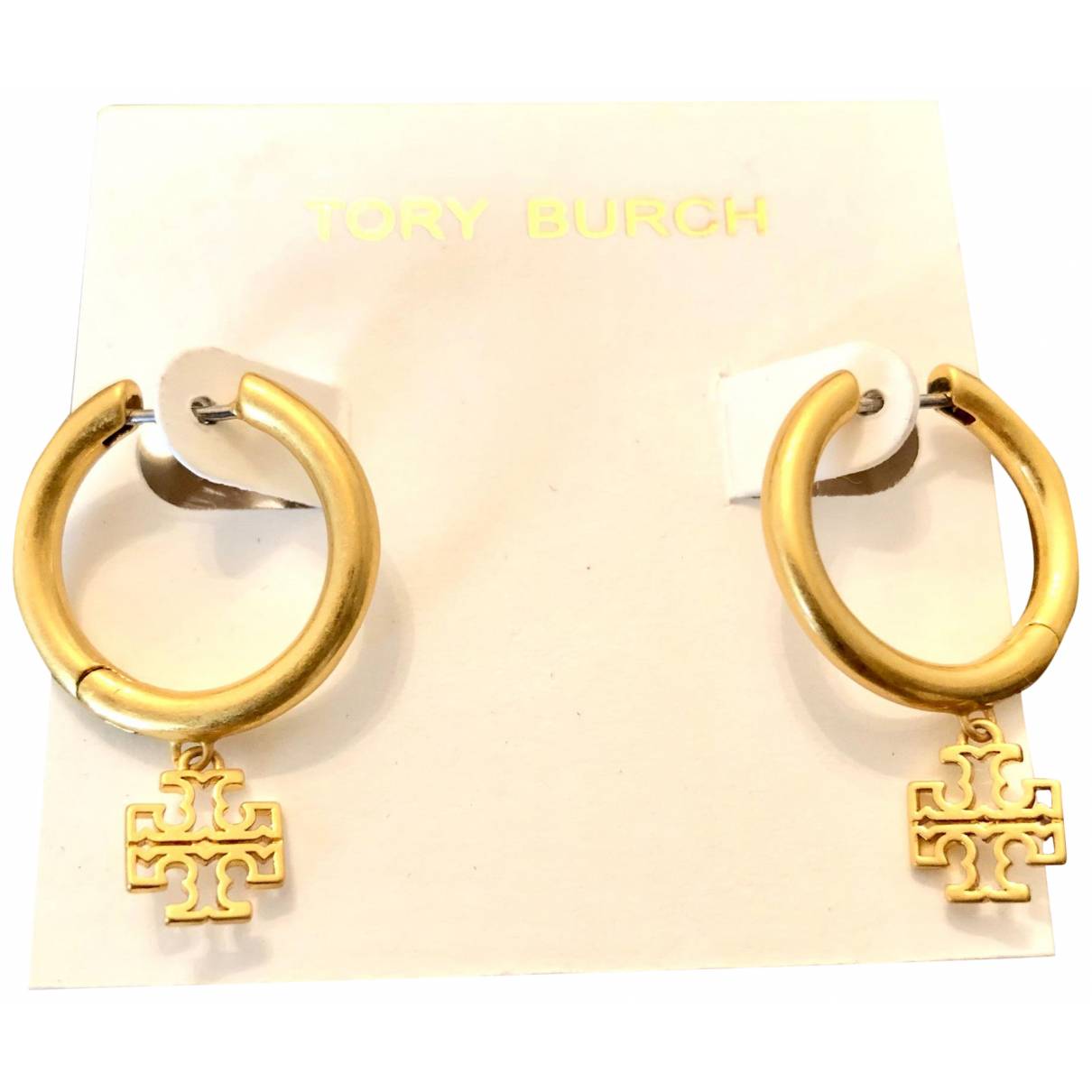 Earrings Tory Burch Gold in Metal - 27125303