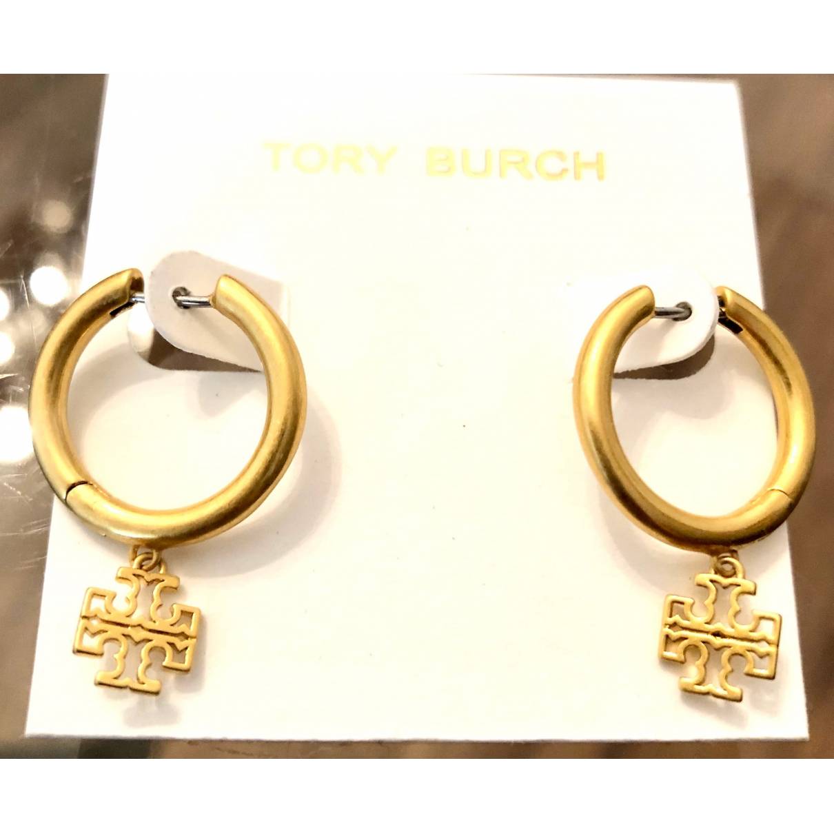 Earrings Tory Burch Gold in Metal - 27125303