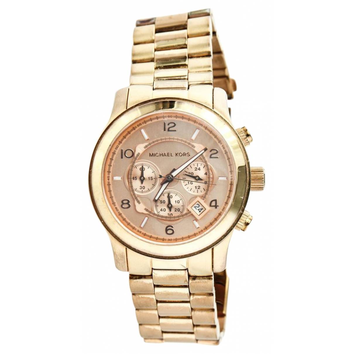Pink gold watch Michael Kors Gold in Pink gold - 27462875