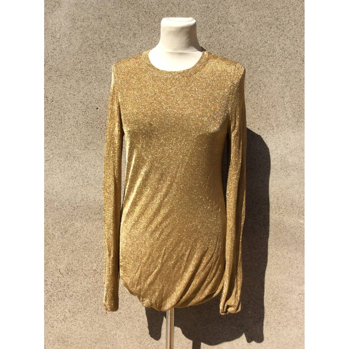 Sweater Michael Kors Gold size S International in Viscose - 2584382