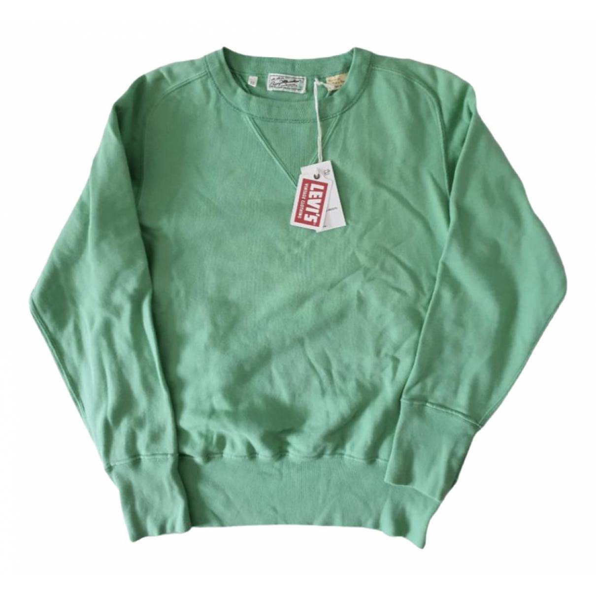Green cotton knitwear & sweatshirt Levi's Vintage Clothing Green size XS  International in Cotton - 14969145