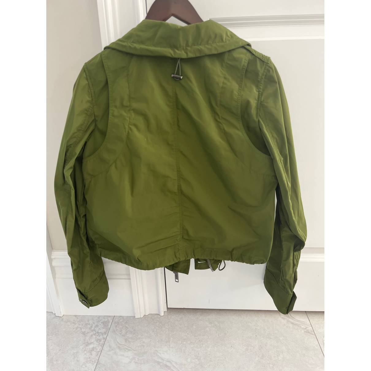 Jacket Burberry Green size 2 US in Not specified - 26123950