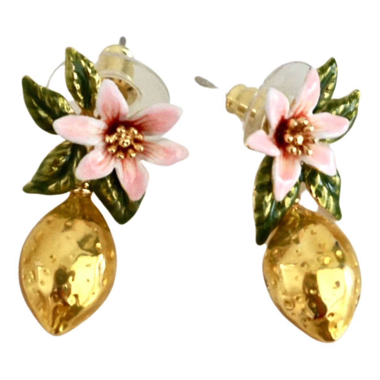Ceramic earrings Les Néréides